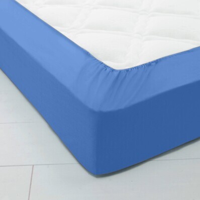 Jednobarevné napínací prostěradlo s hloubkou rohů 40 cm