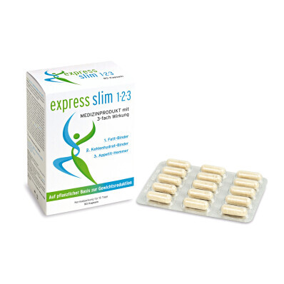 90 kapslí Express slim