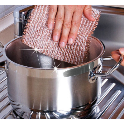 Medená čistiaca handrička, 3 ks