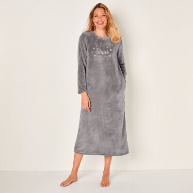 Cămașă de noapte fleece moale overtouch