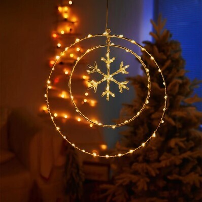 Decorațiune luminoasă Fulga de zăpadă