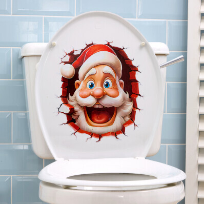 3D samolepka  Santa Claus