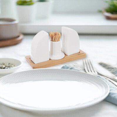 Set condimente WHITELINE