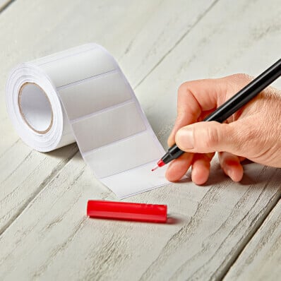 500 samolepiacich etikiet, obdĺžnik