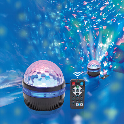 LED projektor  Polární záře