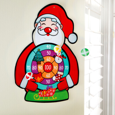 Terč s házecími kuličkami  Santa