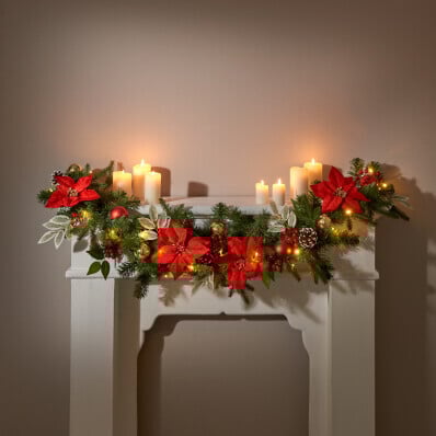 Girlanda kominkowa LED