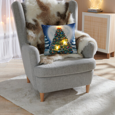 LED obliečka na vankúš