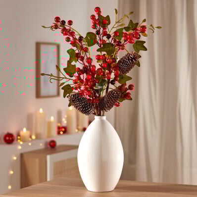 Ramură LED cu boabe