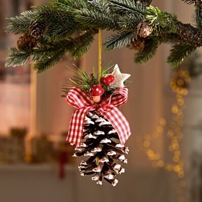 Dekorativní vánoční šiška