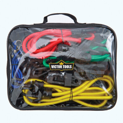 30 elastických bungee lanek