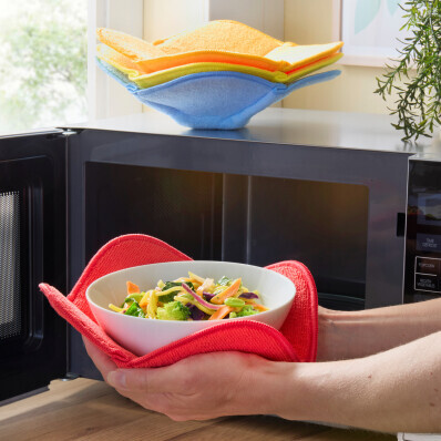 4 chňapky na nádobí z mikrovlnné trouby