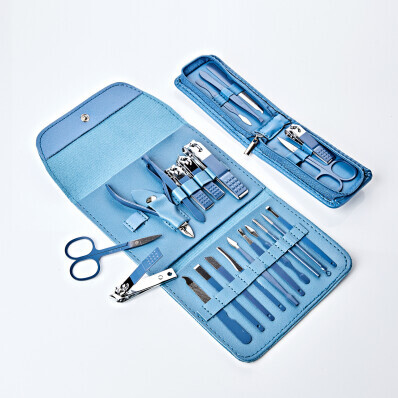 16-dielna súprava na manikúru + cestovná súprava