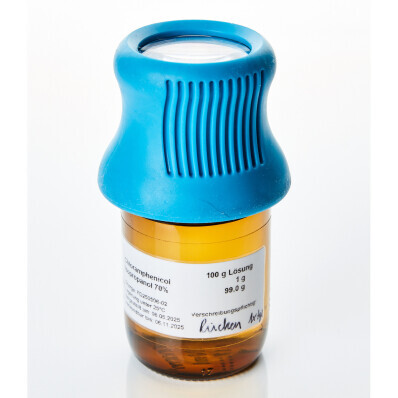 Otvírák lékovek s lupou