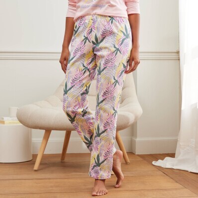 Pantaloni de pijama cu imprimeu Nature Sauvage