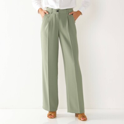 Широкі струмливі штани