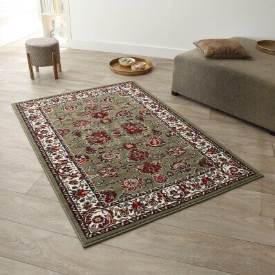 Obdĺžnikový koberec s perzským vzorom
