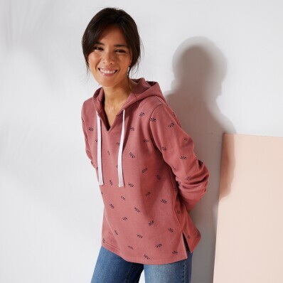 Bluza Molton z kapturem i nadrukiem