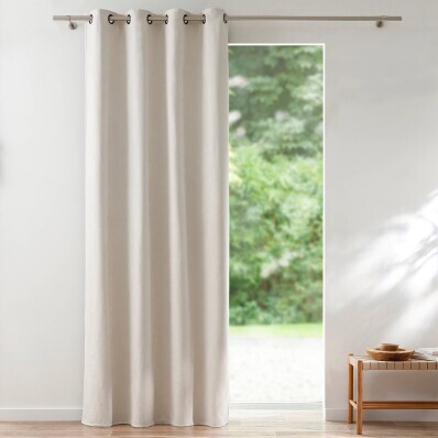 Штора-блекаут з ізоляцією, металеві люверси