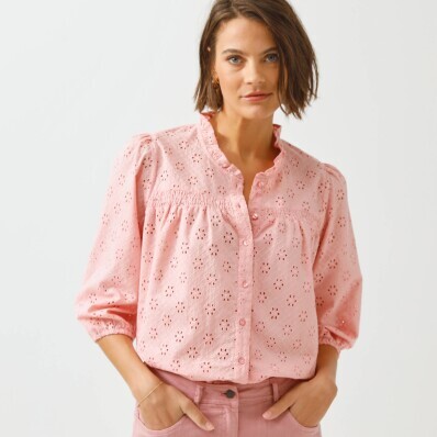 Madeirová halenka s 3/4 rukávy