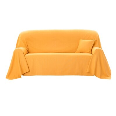 Pătură de canapea Colombine din in, culoare uni