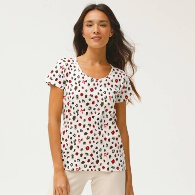 Tričko so zvieracou kresbou