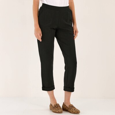 7/8 nohavice s ohrnutím