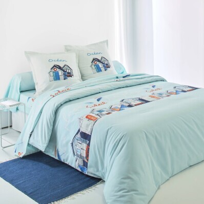 Bavlněné povlečení Cabine s potiskem