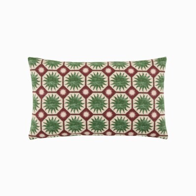 Obdélníkový polštář Zellige s potiskem