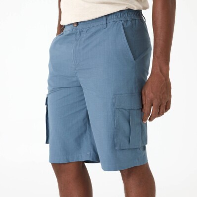 Cargo bermudy s pasem pružným na bocích