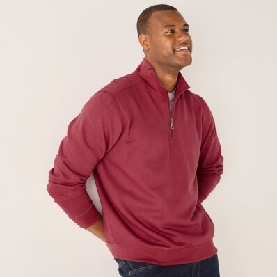 Wygodna bluza ze stójką na zamek