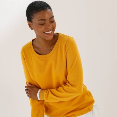 Moltonová mikina so šnúrkou na stiahnutie