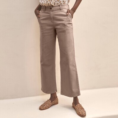 Široké nohavice po členky