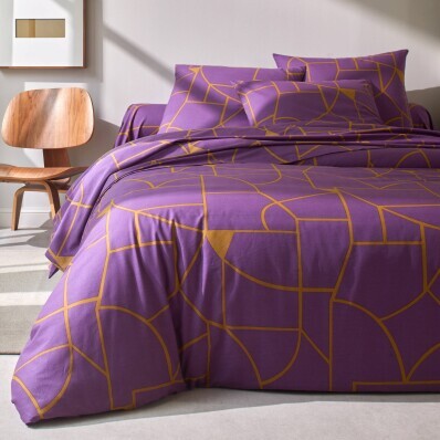 Posteľná bielizeň Geoffroy s grafickým dizajnom, bavlna