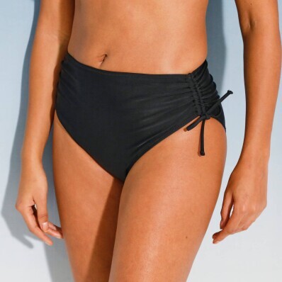 Plavkové vysoké nohavičky Solaro, jednofarebné