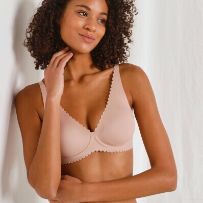 Biustonosz Discreet Body Touch z elastycznymi fiszbinami