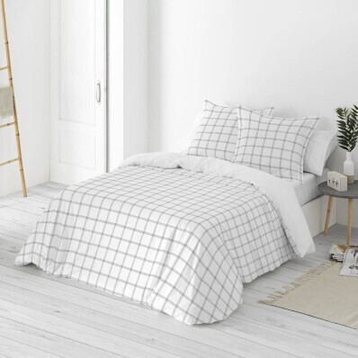 Bavlněné povlečení s kostkovaným potiskem Emile