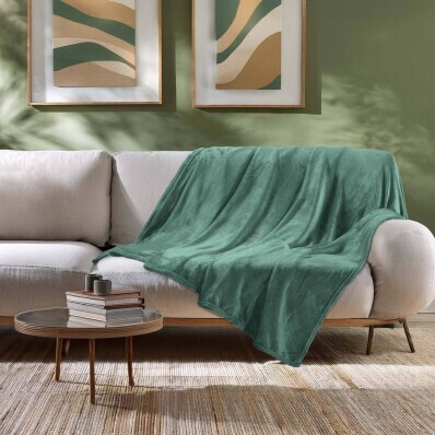 Hebký fleecový pléd z mikrovlákna