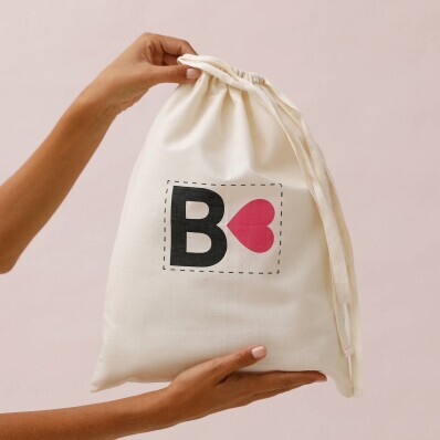 Bavlněný dárkový sáček ve 3 velikostech na výběr