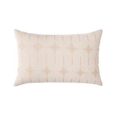 Obdĺžnikový vankúš s grafickým motívom