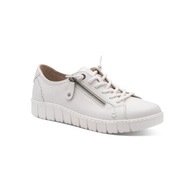 Teniși cu șireturi și fermoar