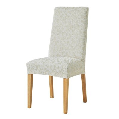 Pružný striekaný žakárový poťah na stoličku