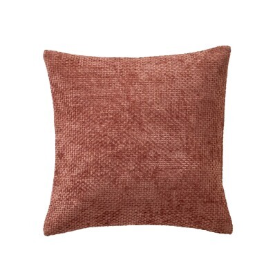 Súprava 2 ženilkových jednofarebných obliečok na vankúš