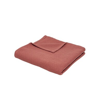 Žabičkovaný pléd nebo přehoz na pohovku, bavlna