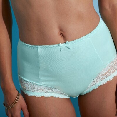 Sada 2 stahujících kalhotek Avila zn. Confidence Lingerie® ze saténového úpletu s krajkou