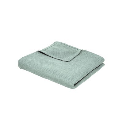 Žabičkovaný pléd nebo přehoz na pohovku, bavlna