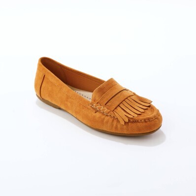 Mokasyny ze sztucznego zamszu