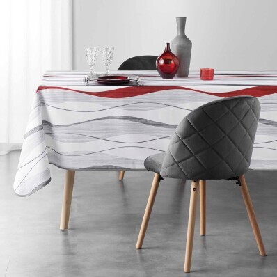 Față de masă cu imprimeu de lână