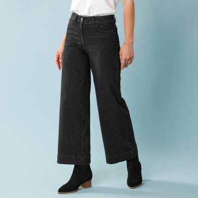 7/8 džíny s vysokým pasem