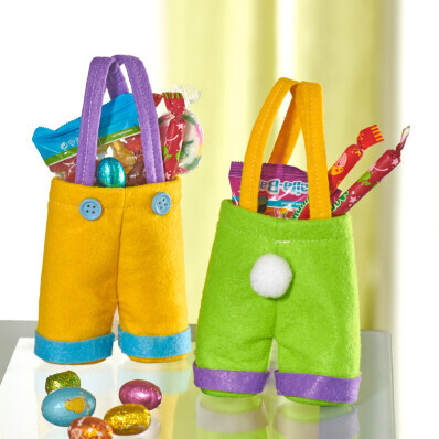 2 velikonoční dárkové  tašky Kalhoty